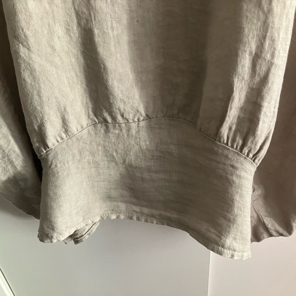 Rosemarine Lagenlook Linen Midi Dress NWOT Size L - Picture 6 of 8